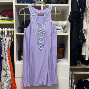 Lilly Pulitzer shift dress with embroidery